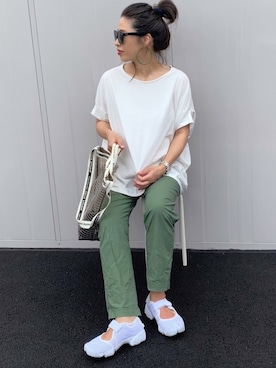 NANAさん（レディース・162cm）の夏コーディネート