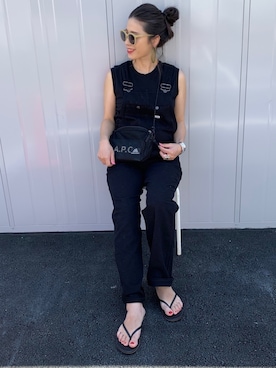 NANAさん(レディース・162cm)の夏コーディネート