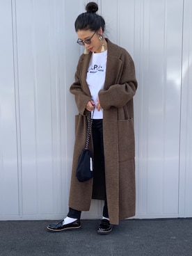 NANAさん（レディース・162cm）の冬コーディネート