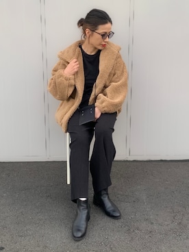 NANAさん（レディース・162cm）の冬コーディネート