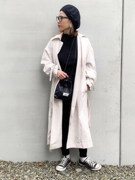 NANAさん（レディース・162cm）の冬コーディネート