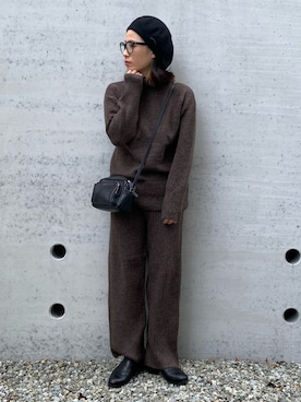 NANAさん（レディース・162cm）の冬コーディネート