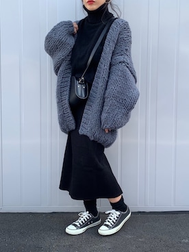 NANAさん（レディース・162cm）の冬コーディネート