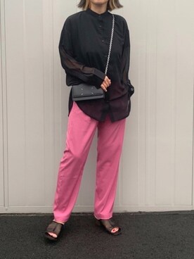 「ARCANUM DESIGN（アルカナムデザイン）のアイテム」を使った、NANAさん（レディース・162cm）の春コーディネート