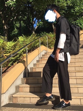 「HEX（ヘックス）のアイテム」を使った、さかさかさん（メンズ・178cm）の春コーディネート