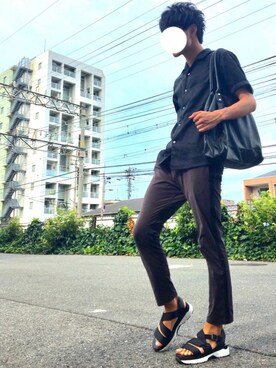 さかさかさん（メンズ・178cm）の夏コーディネート