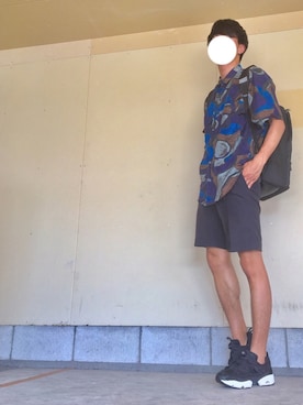 「HEX（ヘックス）のアイテム」を使った、さかさかさん（メンズ・178cm）の夏コーディネート