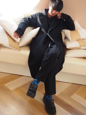 さかさかさん（メンズ・178cm）の冬コーディネート