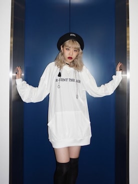 「RASVOA（ラスボア）のアイテム」を使った、RASVOA STAFFさん（レディース・161cm）の秋コーディネート