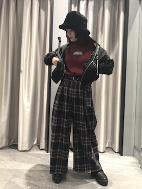 RASVOA STAFFさん（レディース・164cm）の秋コーディネート