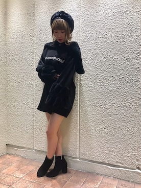 RASVOA STAFFさん（レディース・160cm）の冬コーディネート