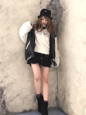 RASVOA STAFFさん（レディース・155cm）の冬コーディネート