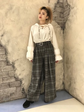 RASVOA STAFFさん（レディース・157cm）の冬コーディネート