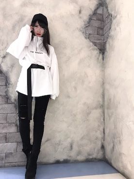 RASVOA STAFFさん（レディース・156cm）の冬コーディネート