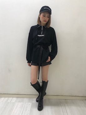 RASVOA STAFFさん（レディース・163cm）の冬コーディネート