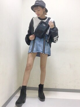 RASVOA STAFFさん（レディース・160cm）の冬コーディネート