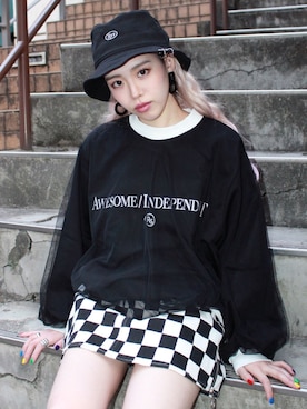 RASVOA STAFFさん（レディース・161cm）の冬コーディネート