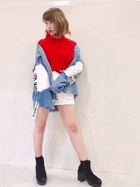 RASVOA STAFFさん（レディース・160cm）の冬コーディネート