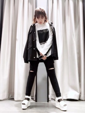 RASVOA STAFFさん（レディース・154cm）の春コーディネート