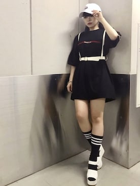 「ハーネス」｜RASVOA STAFFさん（レディース・160cm）の夏コーディネート