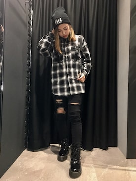 RASVOA STAFFさん（レディース・152cm）の秋コーディネート