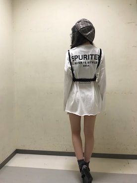 「ハーネス」｜RASVOA STAFFさん（レディース・155cm）の秋コーディネート