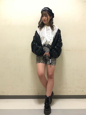 「ベロアパーカー」｜RASVOA STAFFさん（レディース・157cm）の秋コーディネート