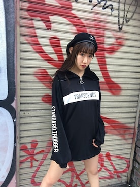 「RASVOA（ラスボア）のアイテム（トップス）」を使った、RASVOA STAFFさん（レディース・161cm）の秋コーディネート