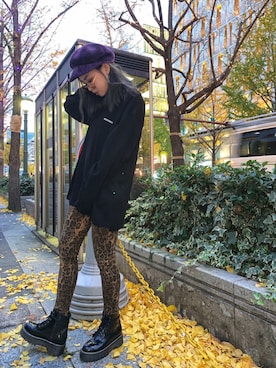 RASVOA STAFFさん（レディース・152cm）の冬コーディネート