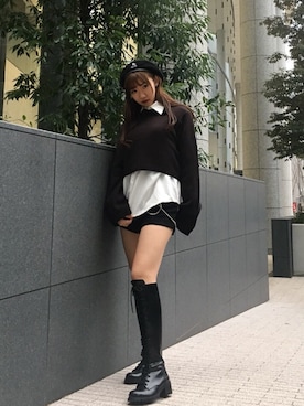 RASVOA STAFFさん（レディース・161cm）の冬コーディネート