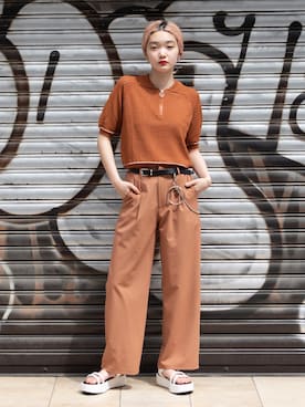 RASVOA STAFFさん（レディース・160cm）の夏コーディネート