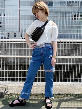 RASVOA STAFFさん（レディース・155cm）の夏コーディネート