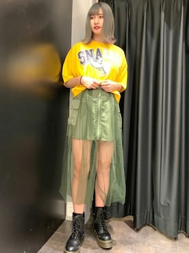 RASVOA STAFFさん（レディース・166cm）の夏コーディネート