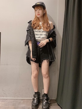 RASVOA STAFFさん（レディース・160cm）の夏コーディネート