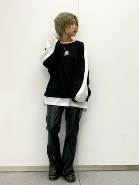 「RASVOA（ラスボア）のアイテム」を使った、RASVOA STAFFさん（レディース・153cm）の冬コーディネート