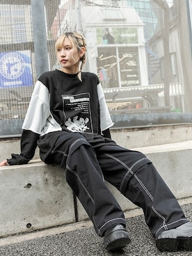 「AKIII CLASSIC（アキクラシック）のアイテム」を使った、RASVOA STAFFさん（レディース・166cm）の秋コーディネート