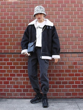 RASVOA STAFFさん（レディース・166cm）の冬コーディネート