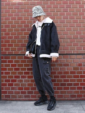 RASVOA STAFFさん（レディース・166cm）の冬コーディネート