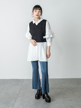 「RASVOA」｜RASVOA STAFFさん（レディース・164cm）の春コーディネート