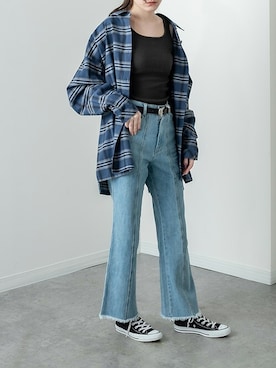 「ラスボア」｜RASVOA STAFFさん（レディース・163cm）の春コーディネート