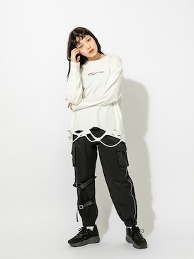 「AKIII CLASSIC（アキクラシック）のアイテム」を使った、RASVOA STAFFさん（レディース・164cm）の春コーディネート