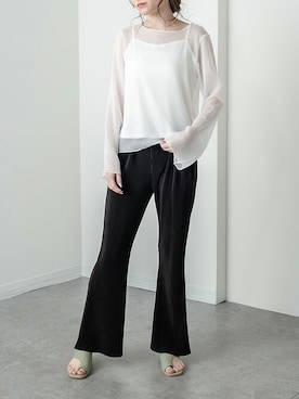 RASVOA STAFFさん（レディース・163cm）の春コーディネート