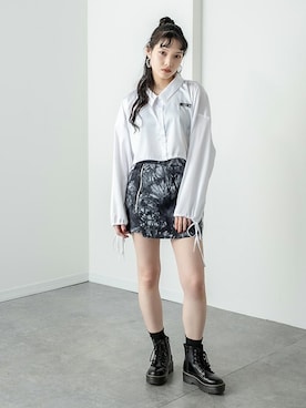 「台形ｽｶｰﾄ」｜RASVOA STAFFさん（レディース・164cm）の春コーディネート