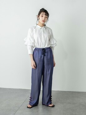 「ミニワンピ」｜RASVOA STAFFさん（レディース・164cm）の春コーディネート