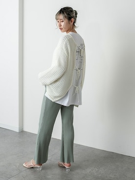 RASVOA STAFFさん（レディース・166cm）の春コーディネート