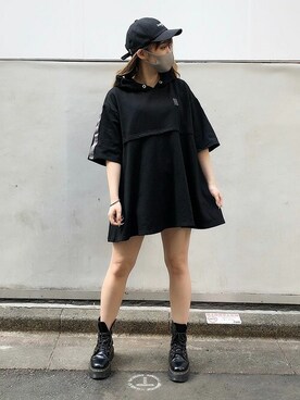 「ミニワンピ」｜RASVOA STAFFさん（レディース・159cm）の春コーディネート