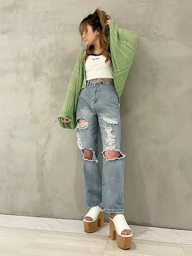 RASVOA STAFFさん（レディース・155cm）の夏コーディネート