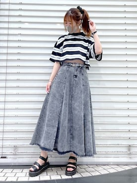 RASVOA STAFFさん（レディース・160cm）の夏コーディネート