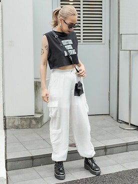 RASVOA STAFFさん（レディース・163cm）の夏コーディネート