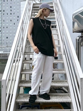 RASVOA STAFFさん（レディース・162cm）の夏コーディネート